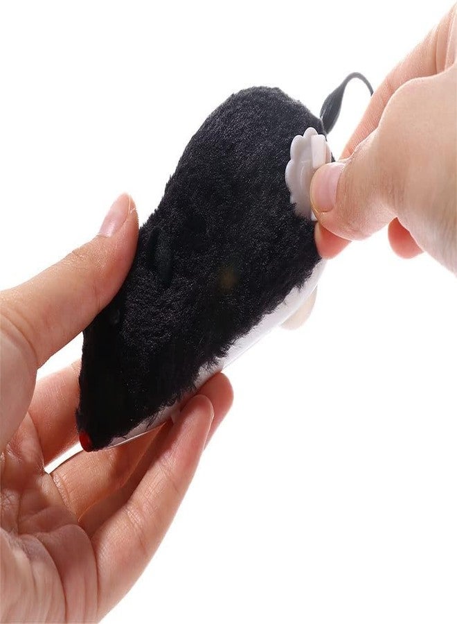 Munmoll 3 Pack Rat Toys for Kids Moving Toys for Babies 1 to 2 Year Plastic Fur Interactive Mouse Toy for Cat Activity and Playing | Kitten Mickey Mouse | Soft Rats for Kids Dogs Cats and Other Pets - Image 2